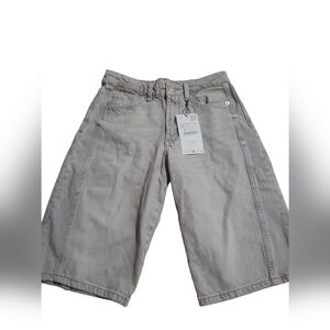 Zara faded  jean shorts